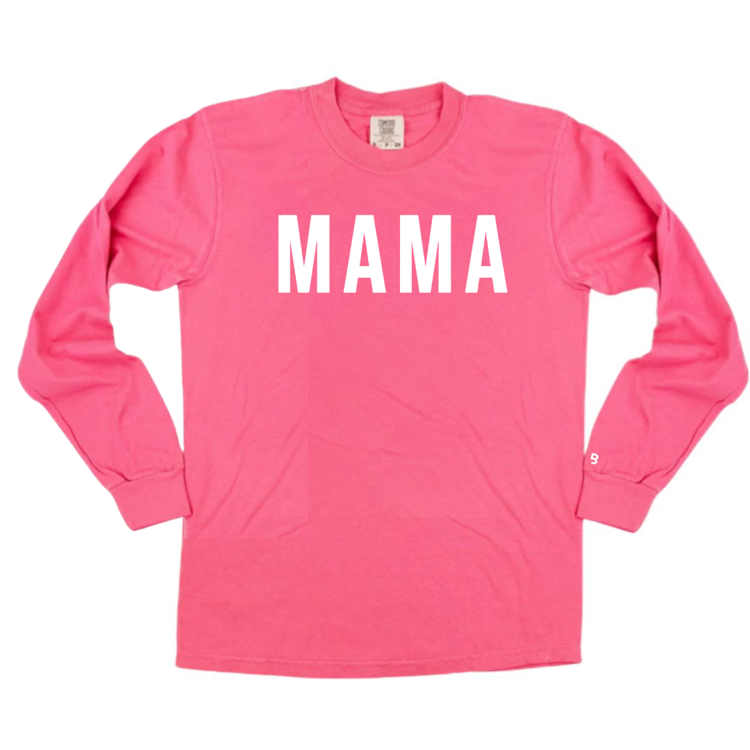Mama - Long Sleeve Comfort Colors® Tee