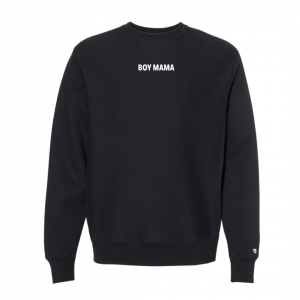 Boy Mama (Small Caps) – Unisex Fleece Pullover