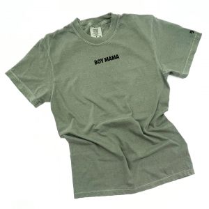 Boy Mama (Small Caps) – Unisex Comfort Colors® Tee