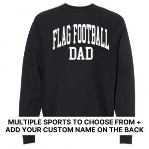 Custom: Sports Dad (Select Your Sport) – Unisex Fleece Pullover