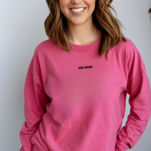 Girl Mama (Small Caps) – Long Sleeve Comfort Colors® Tee