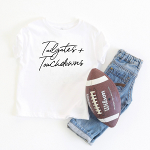 Tailgates & Touchdowns – Child Shirt