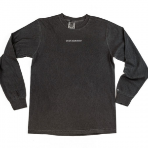 Touchdown (Small Caps) – Long Sleeve Comfort Colors® Tee