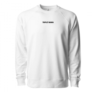 Triplet Mama (Small Caps) – Unisex Lightweight Pullover