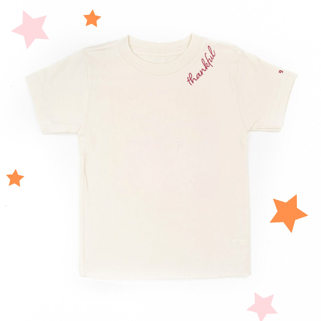 Thankful (Neckline) - Child Shirt
