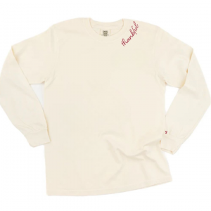 Thankful (Neckline) – Long Sleeve Comfort Colors® Tee