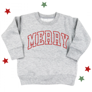 Be Merry – Child Fleece Pullover