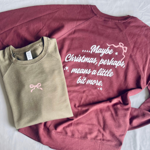 The Meaning Of Christmas – Luxe Terry Crew