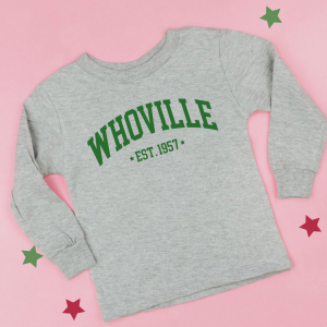 Christmas Town – Long Sleeve Child Shirt