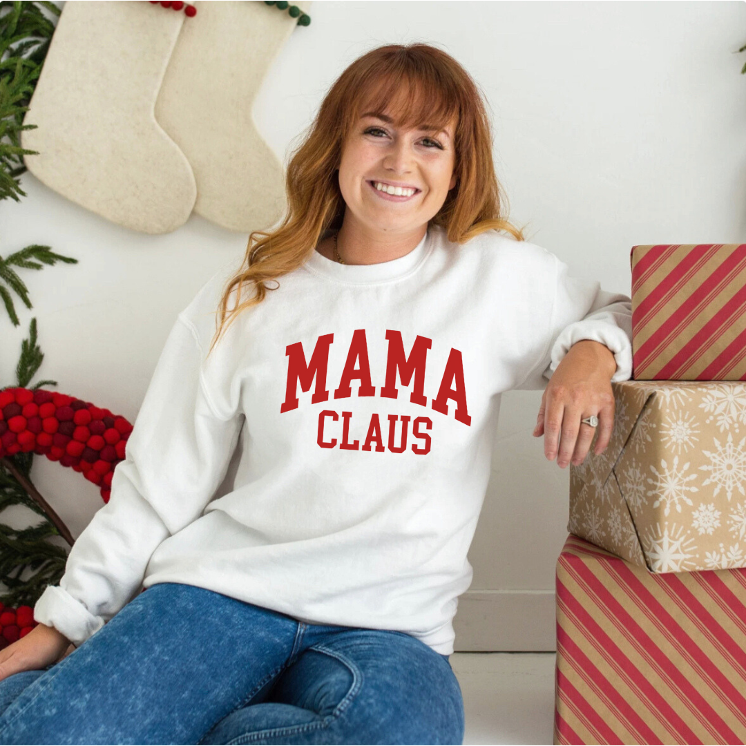 Santa's Favorite Mama - Fleece Pullover