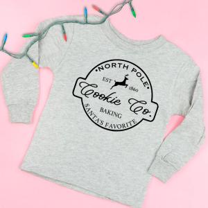 Baking Santa’s Favorites – Long Sleeve Child Shirt