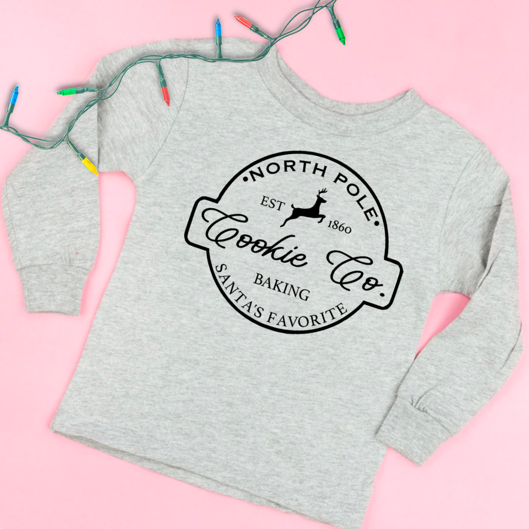 Baking Santa's Favorites - Long Sleeve Child Shirt