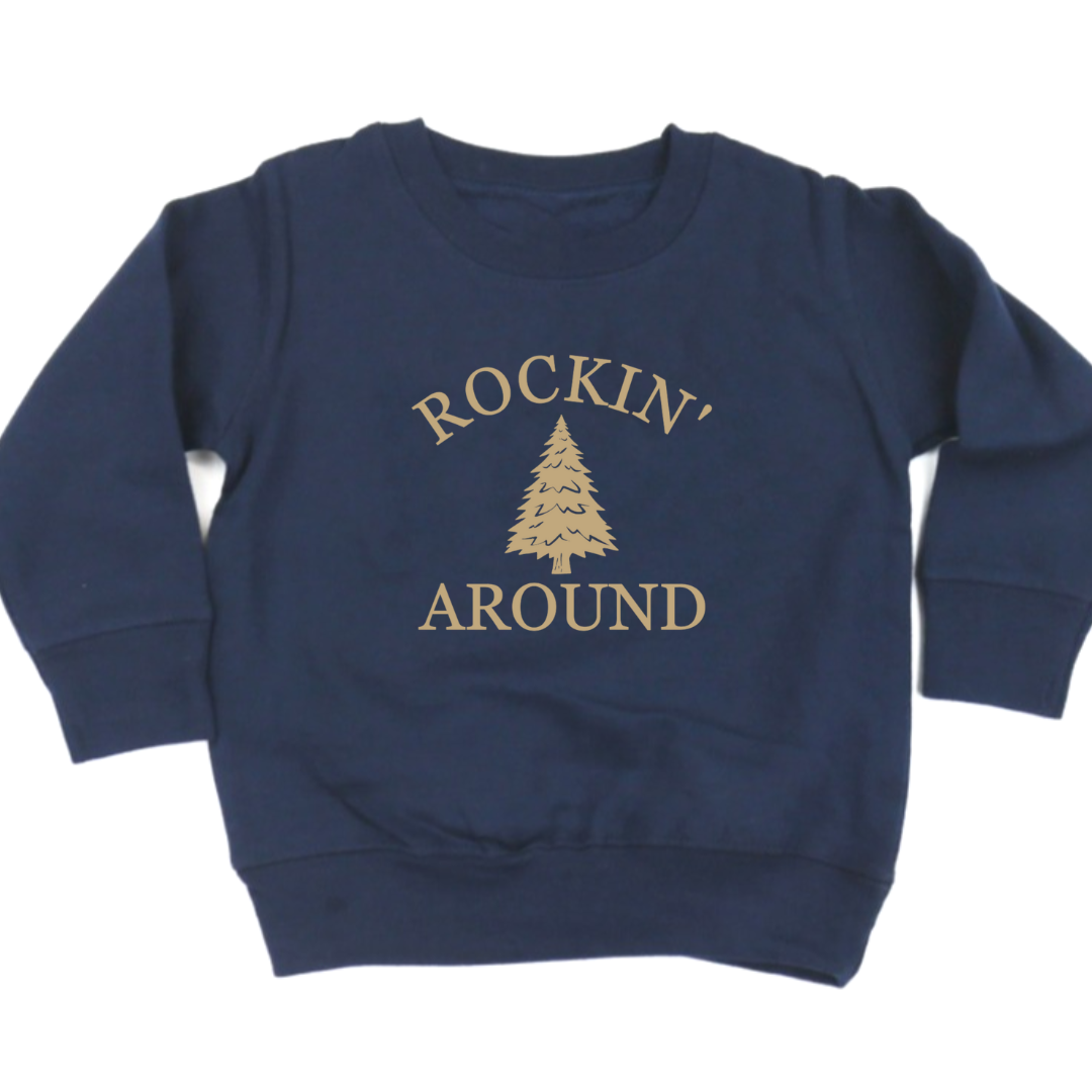 Rockin' Around The Christmas Tree - Child Fleece Pullover