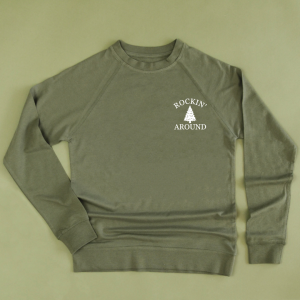 Rockin’ Around The Christmas Tree – Luxe Terry Crew