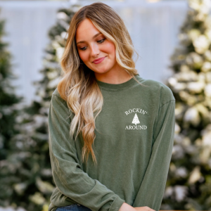 Rockin’ Around The Christmas Tree – Premium Long Sleeve