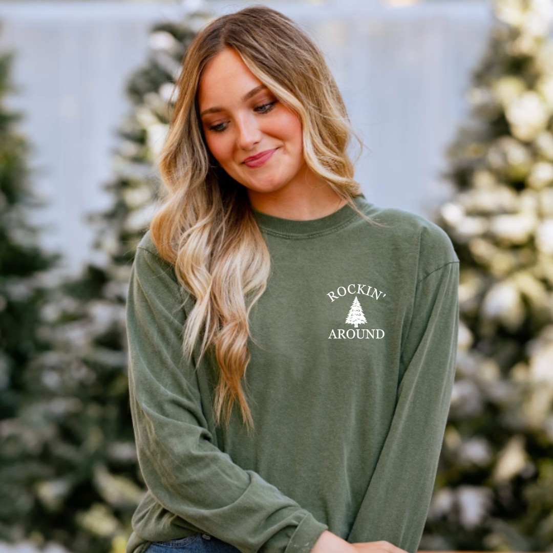 Rockin' Around The Christmas Tree - Premium Long Sleeve