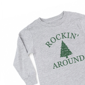 Rockin’ Around the Christmas Tree – Long Sleeve Child Shirt