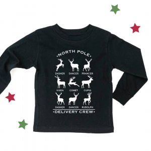 North Pole Delivery Crew – Long Sleeve Child Shirt