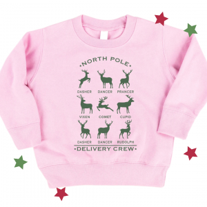 North Pole Delivery Crew – Child Fleece Pullover