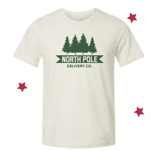 North Pole Delivery Co – Everyday Tee