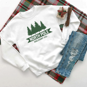North Pole Delivery Co – Fleece Pullover