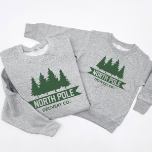North Pole Delivery Co – Child Fleece Pullover