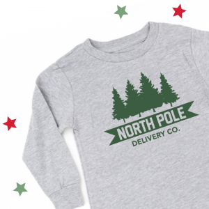 North Pole Delivery Co – Long Sleeve Child Shirt