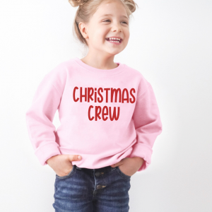 Official Christmas Crew – Child Fleece Pullover