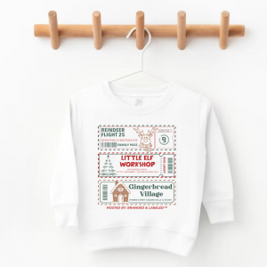 The Holiday Fun Pass – Child Fleece Pullover
