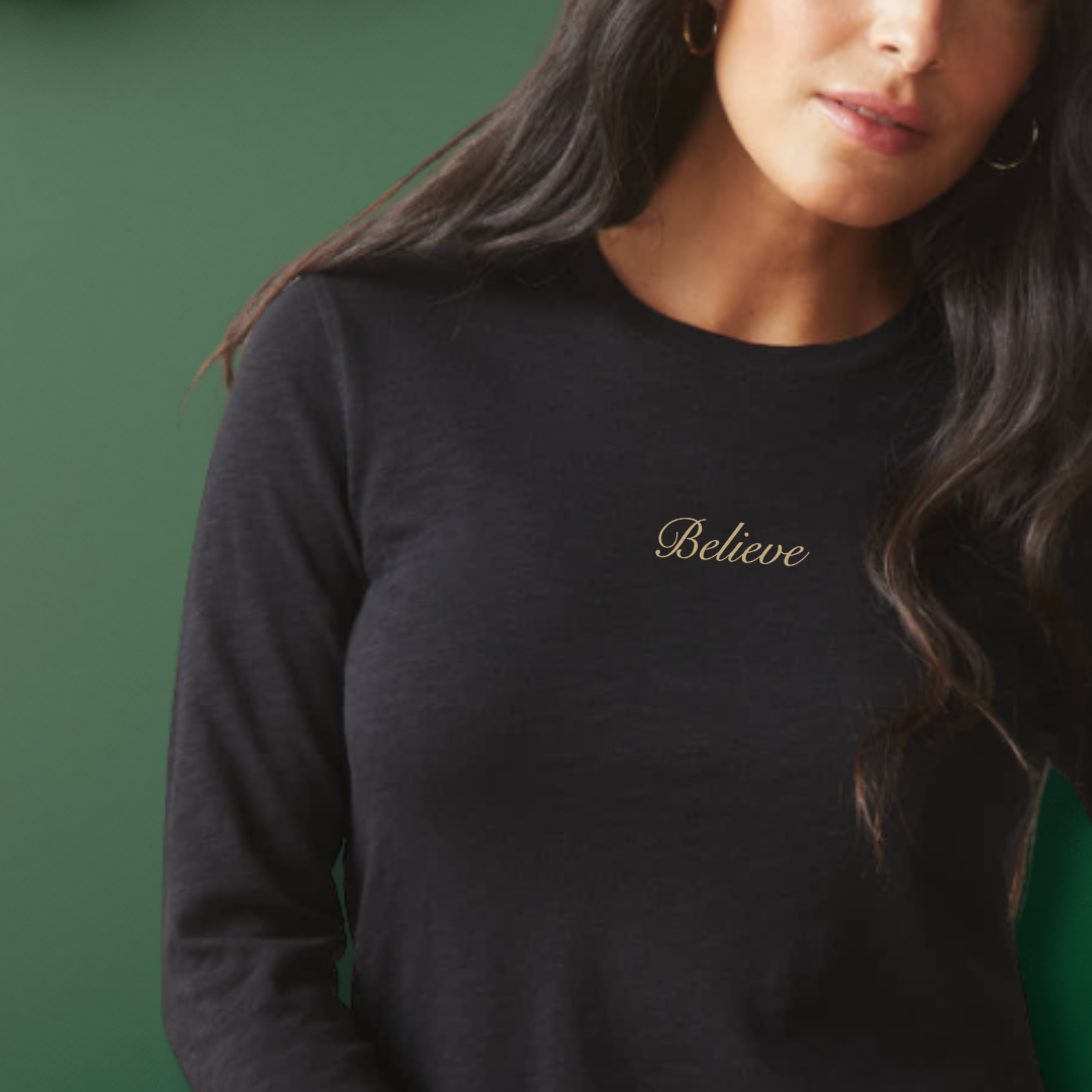 The Spirit Of Christmas (Front + Back Design) - Essential Long Sleeve - Image 2