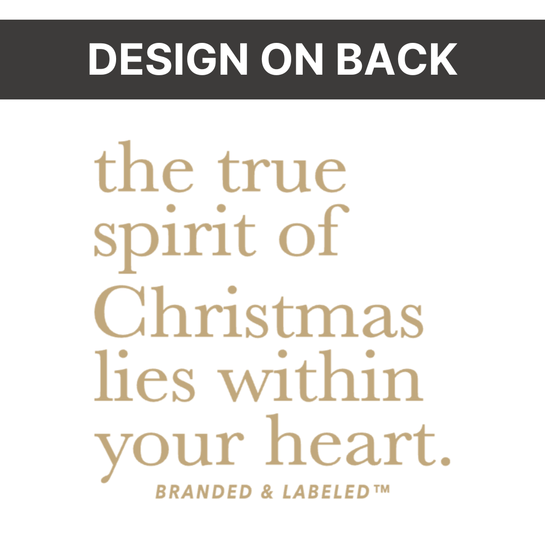 The Spirit Of Christmas (Front + Back Design) - Fleece Pullover - Image 3