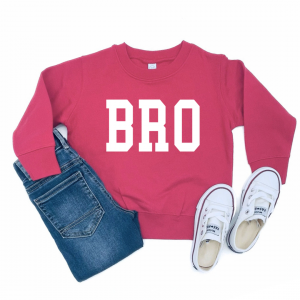 Varsity Bro – Child Fleece Pullover