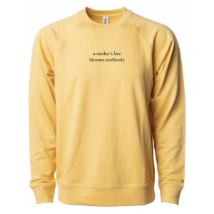 A Mother’s Love (Front + Back Design) – Luxe Terry Crew
