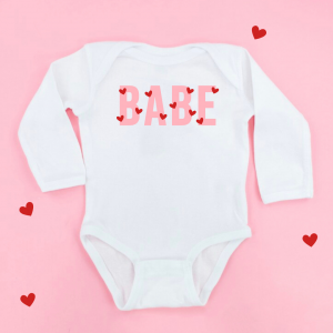 Cutie Hearts: Babe – Long Sleeve Child Shirt